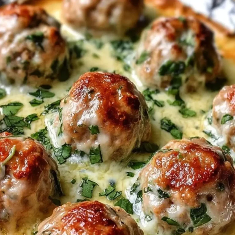 Baked Chicken Ricotta Meatballs