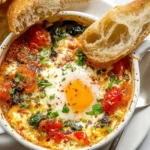 Baked Feta Eggs Recipe