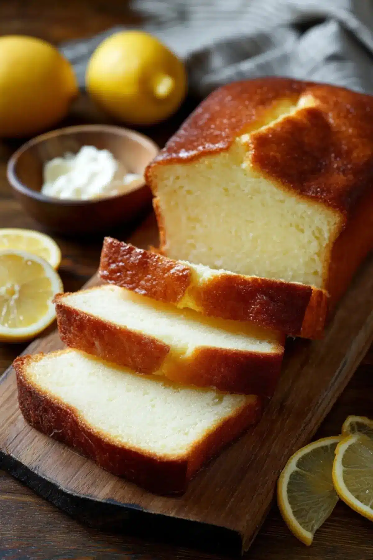 Lemon Cream Cheese Bread