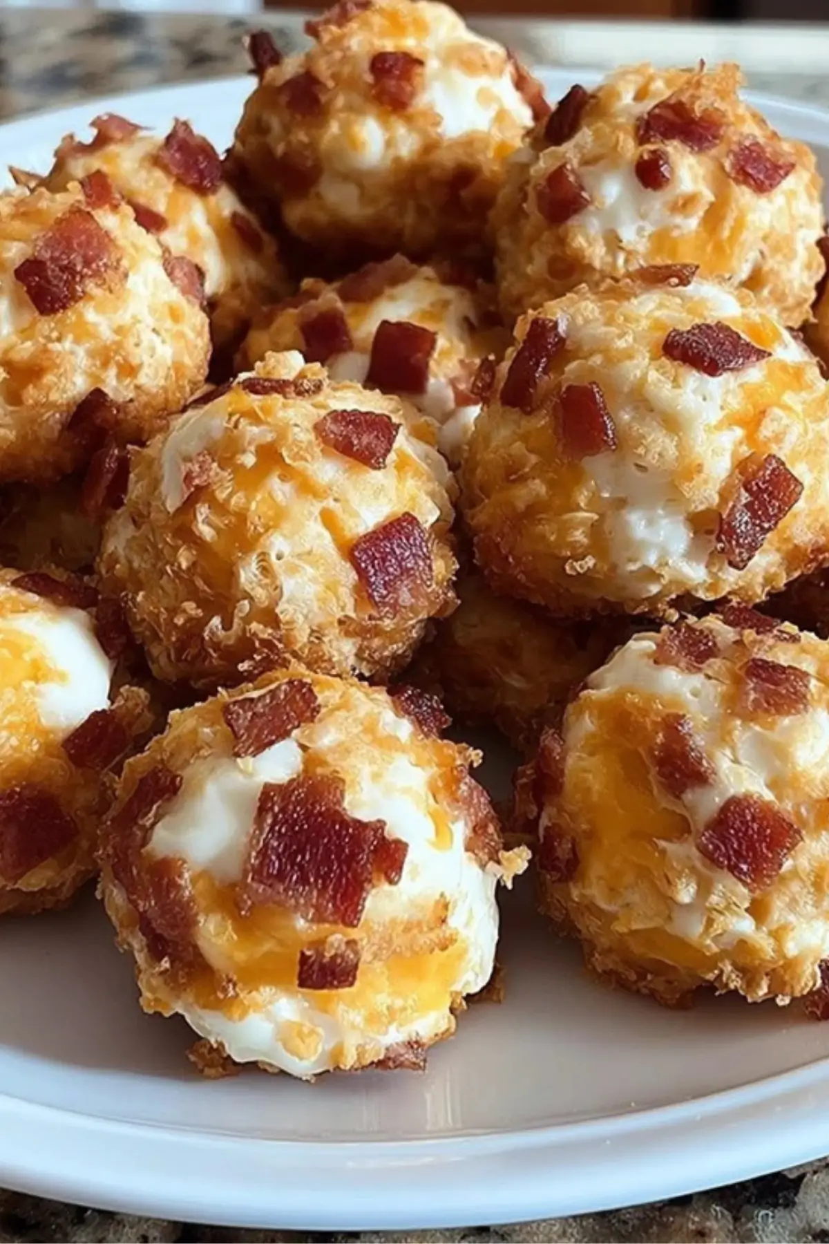 Low Carb Bacon Cheddar Mini Cheese Balls