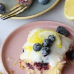 Lemon Blueberry Sheet Cake