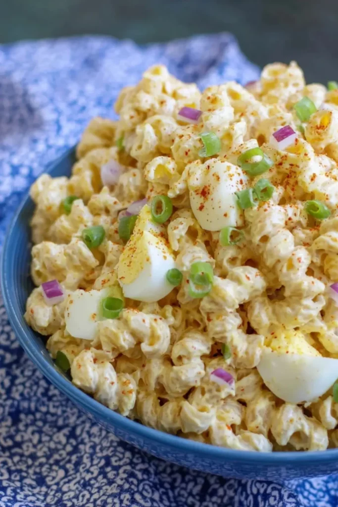 Deviled Egg Pasta Salad
