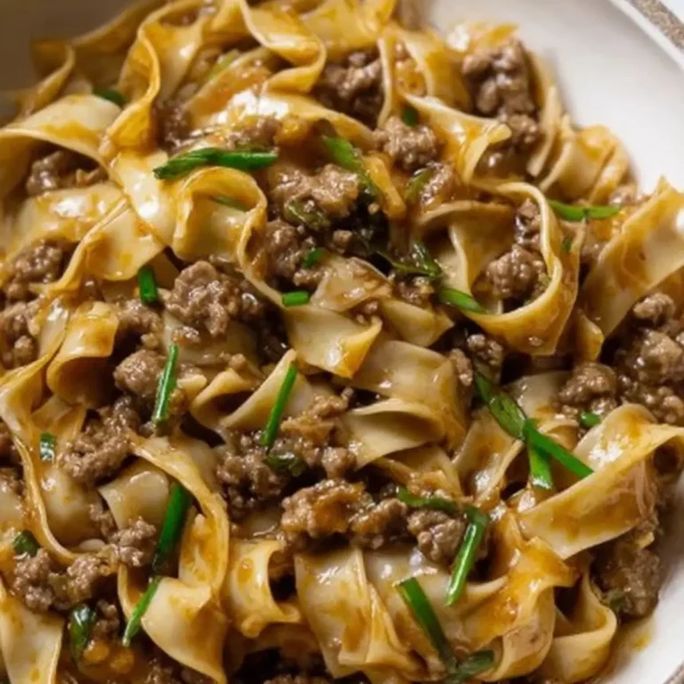 Easy Beef and Noodles