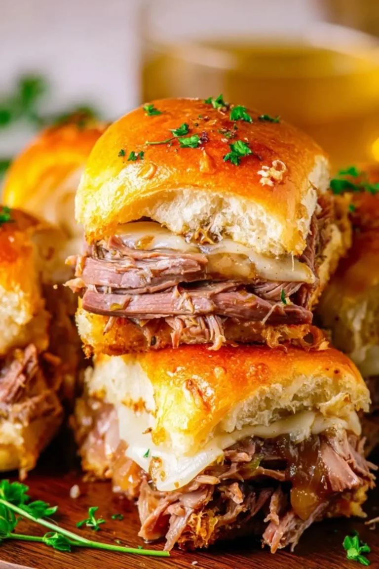 French Dip Sliders Recipe