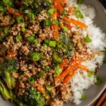 Ground Turkey Teriyaki Stir Fry