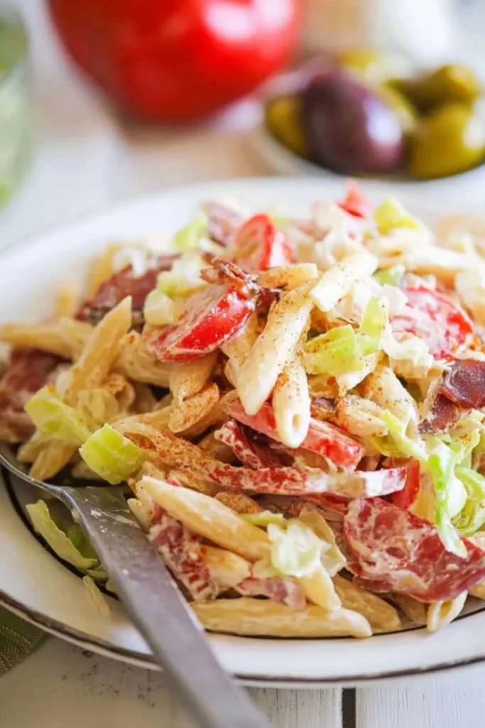 Italian Grinder Pasta Salad