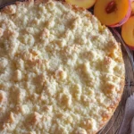 Italian Peach Crumb Cake