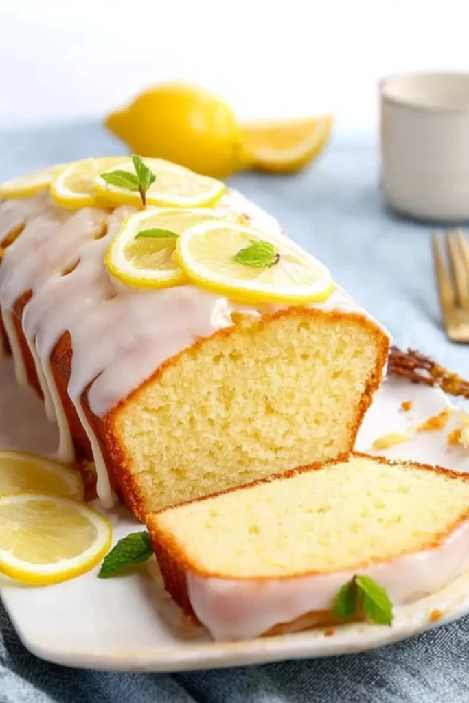 Lemon Loaf Cake with Lemon Glaze