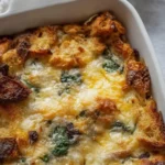 Overnight Croissant Breakfast Bake.