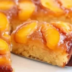 Peach Upside-Down Cake Recipe