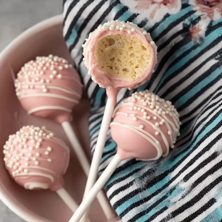 Starbucks Birthday Cake Pop