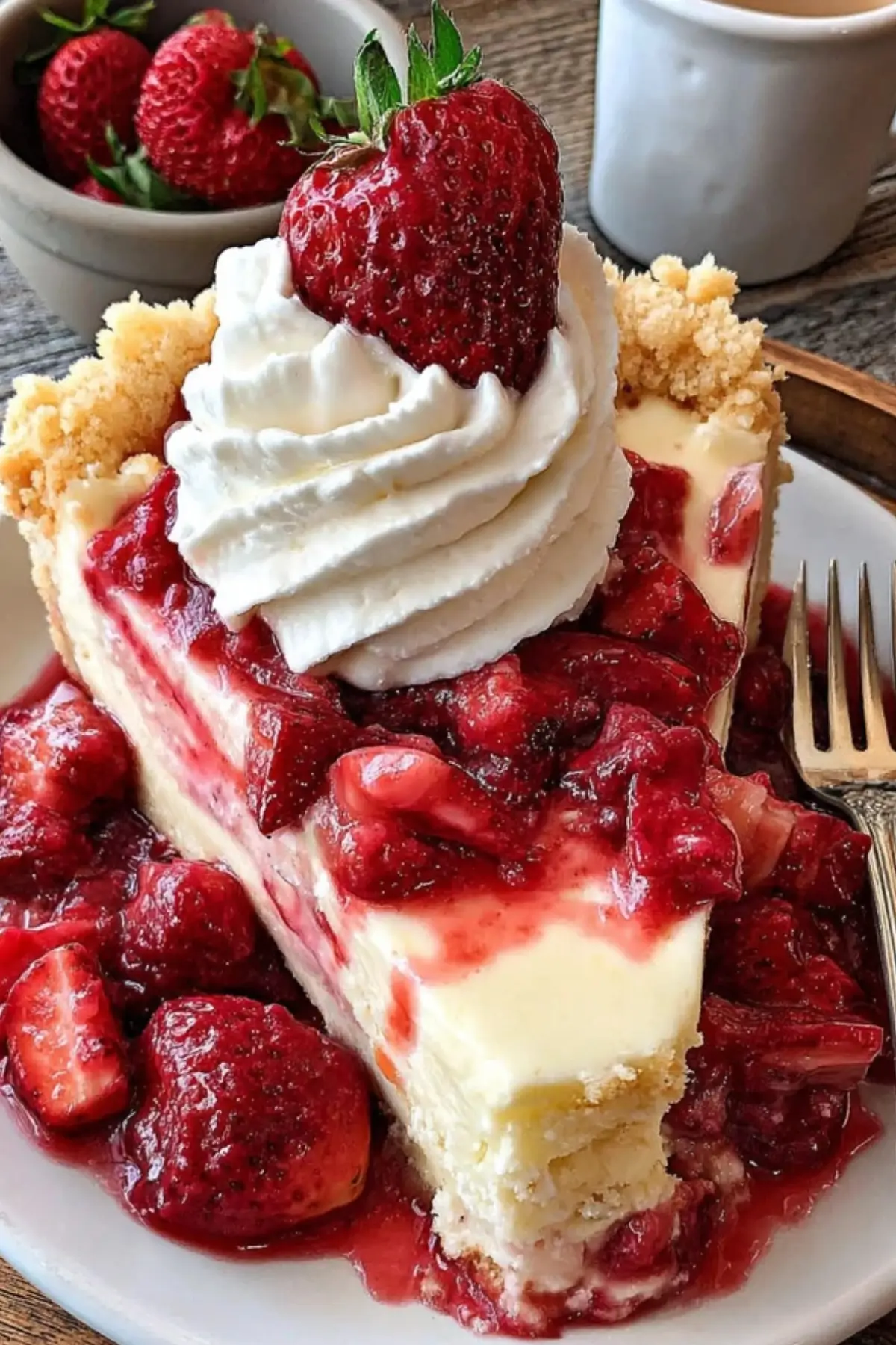 Strawberry Cheesecake Dump Cake Recipe