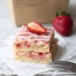 Strawberry Lemon Blondies