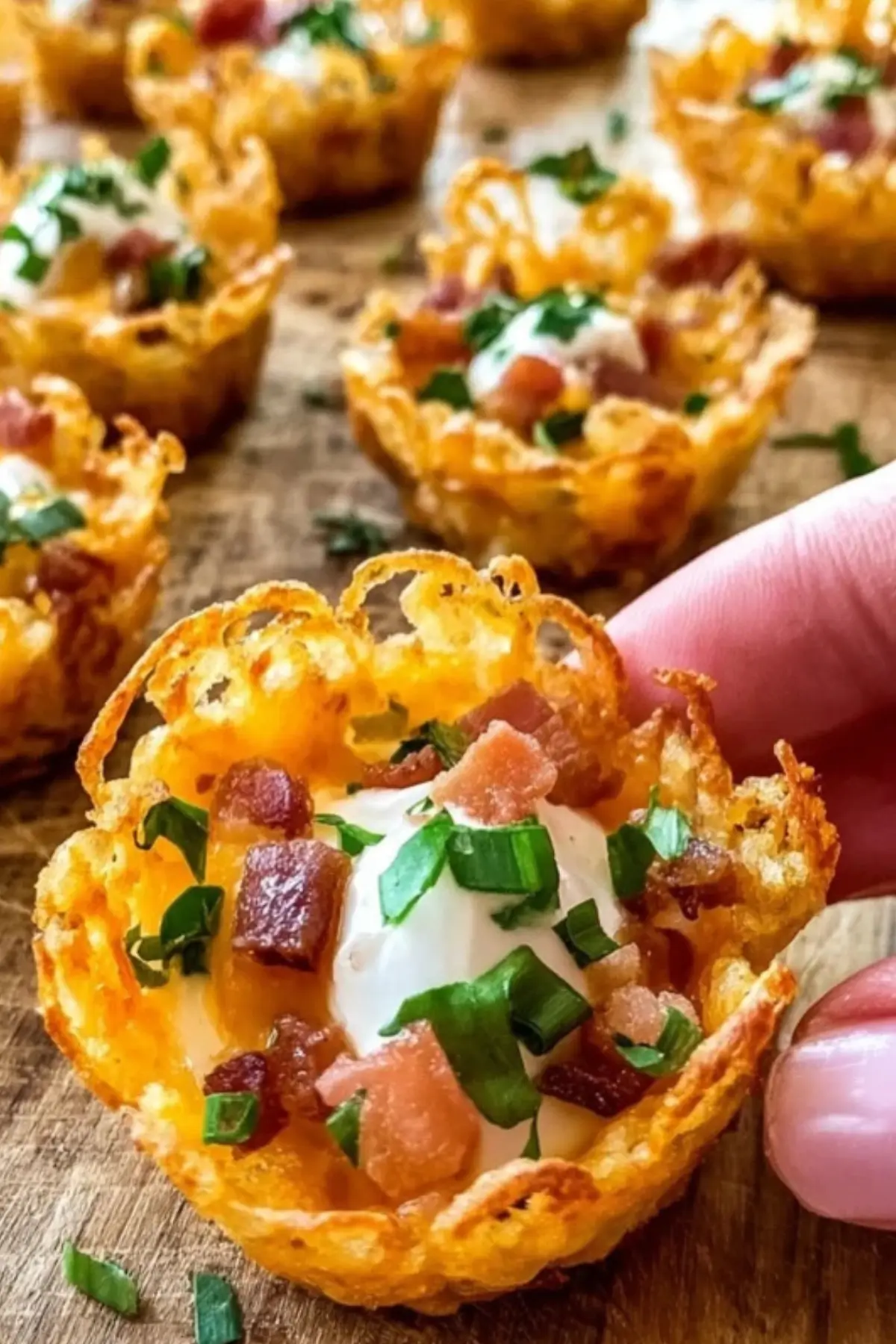 Tater Tot Appetizer Cups