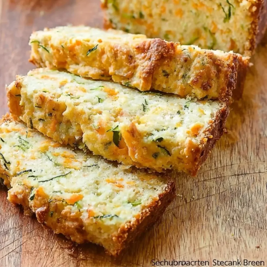 Zucchini Cheddar Cheese Herb Beer Bread