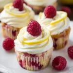 raspberry lemon heaven cupcakes