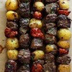 rosemary steak skewers