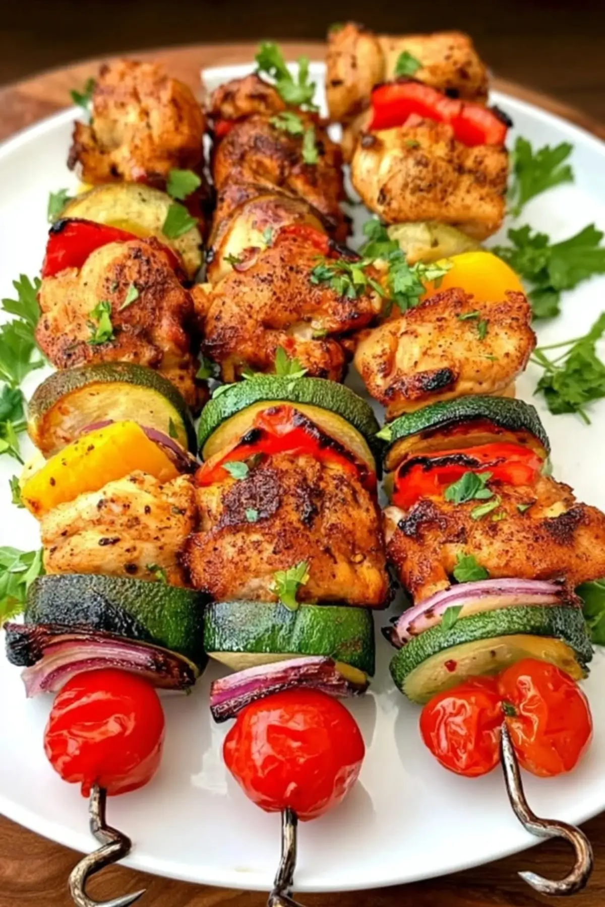 Air Fryer Chicken Kebabs