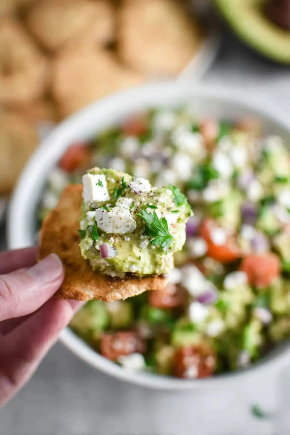 Avocado Feta Dip