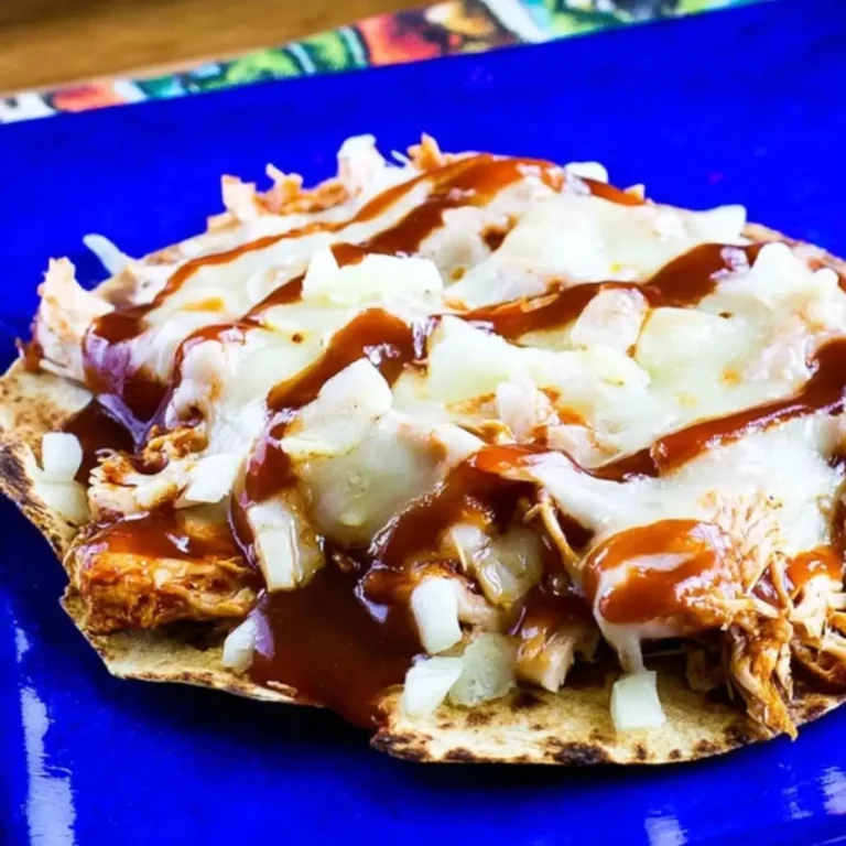Barbecue Chicken Tostadas
