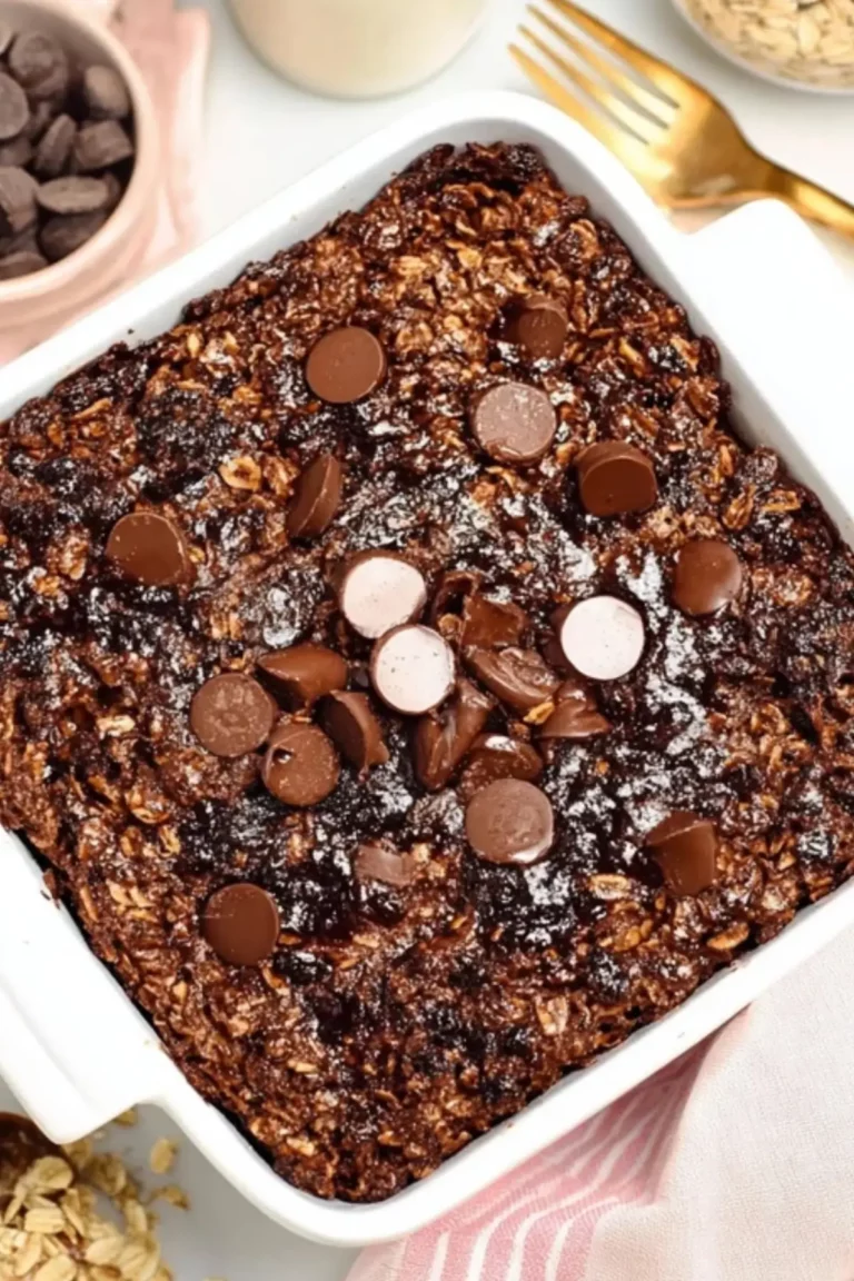 Brownie Baked Oatmeal