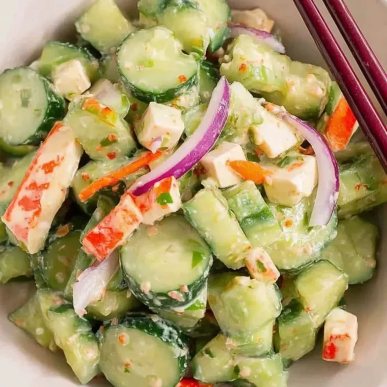 California Roll Cucumber Salad