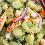 California Roll Cucumber Salad