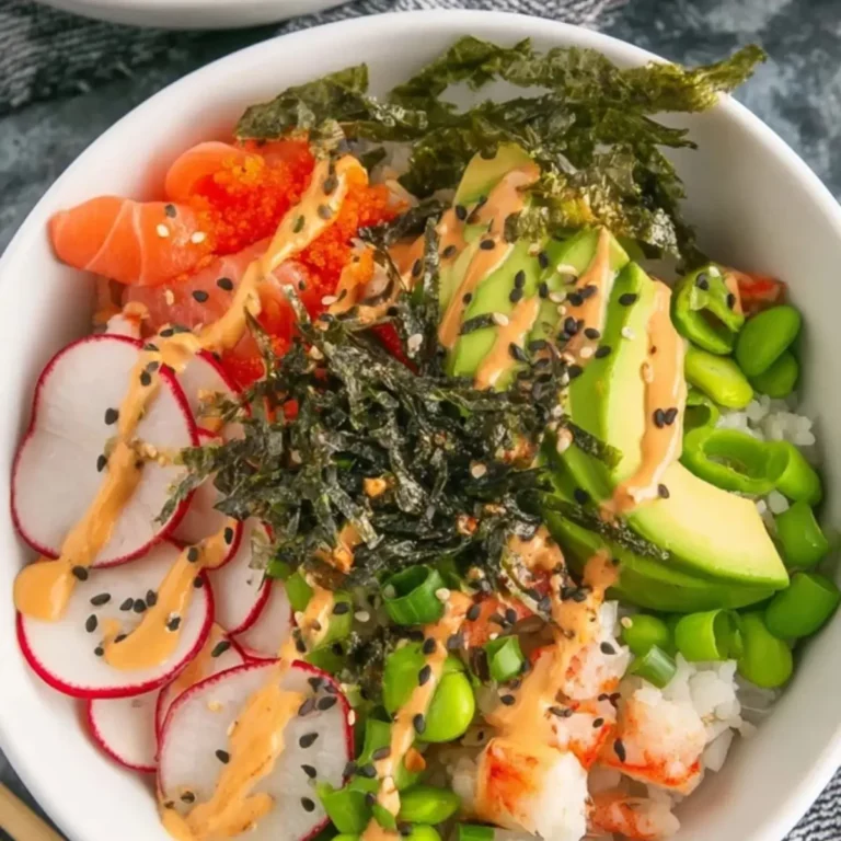 California Roll Sushi Bowls