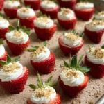 Cheesecake Deviled Strawberries