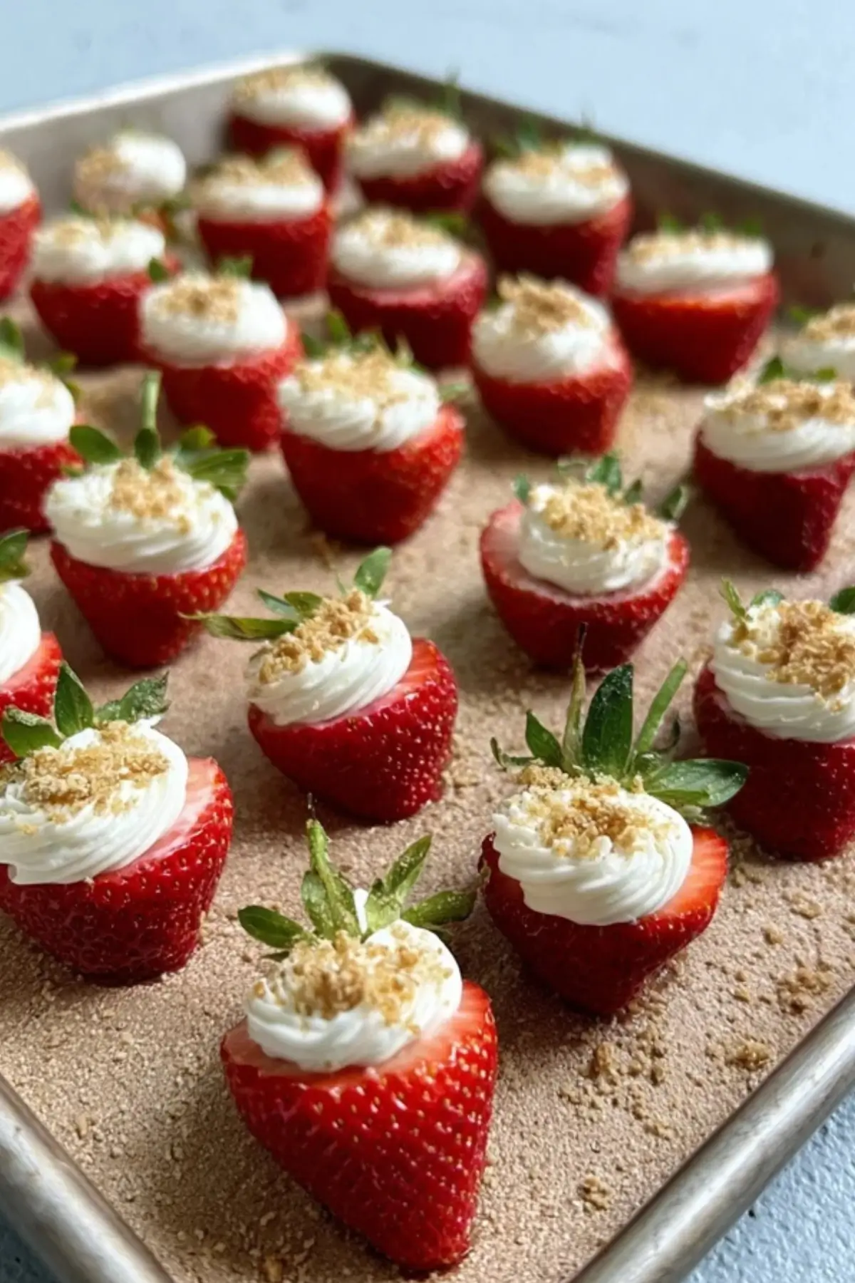 Cheesecake Deviled Strawberries