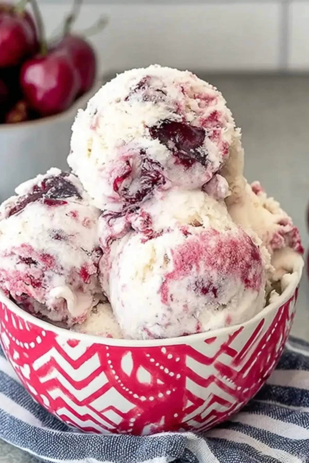 Cherry Vanilla Ice Cream Recipe