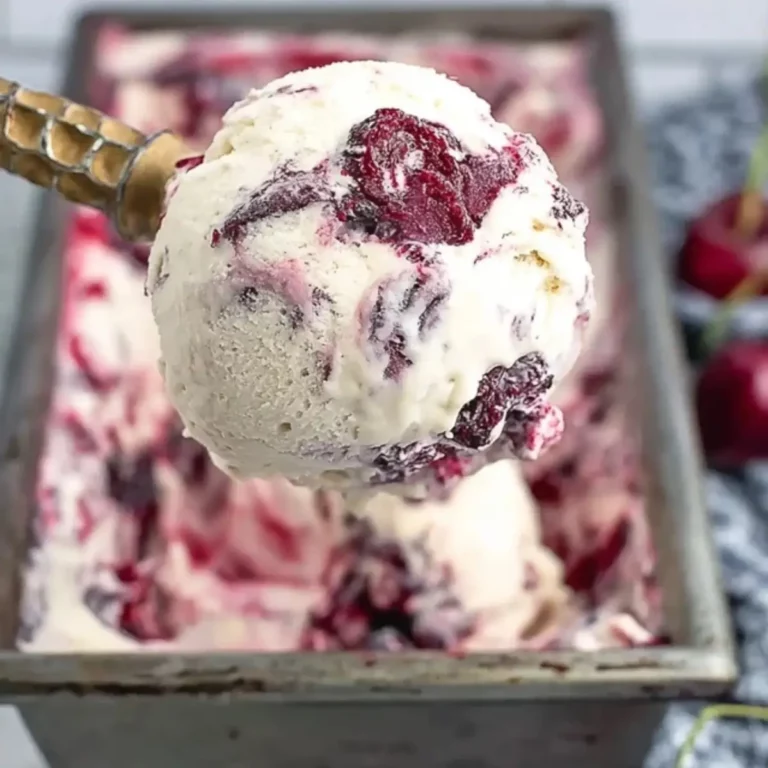 Cherry Vanilla Ice Cream Recipe