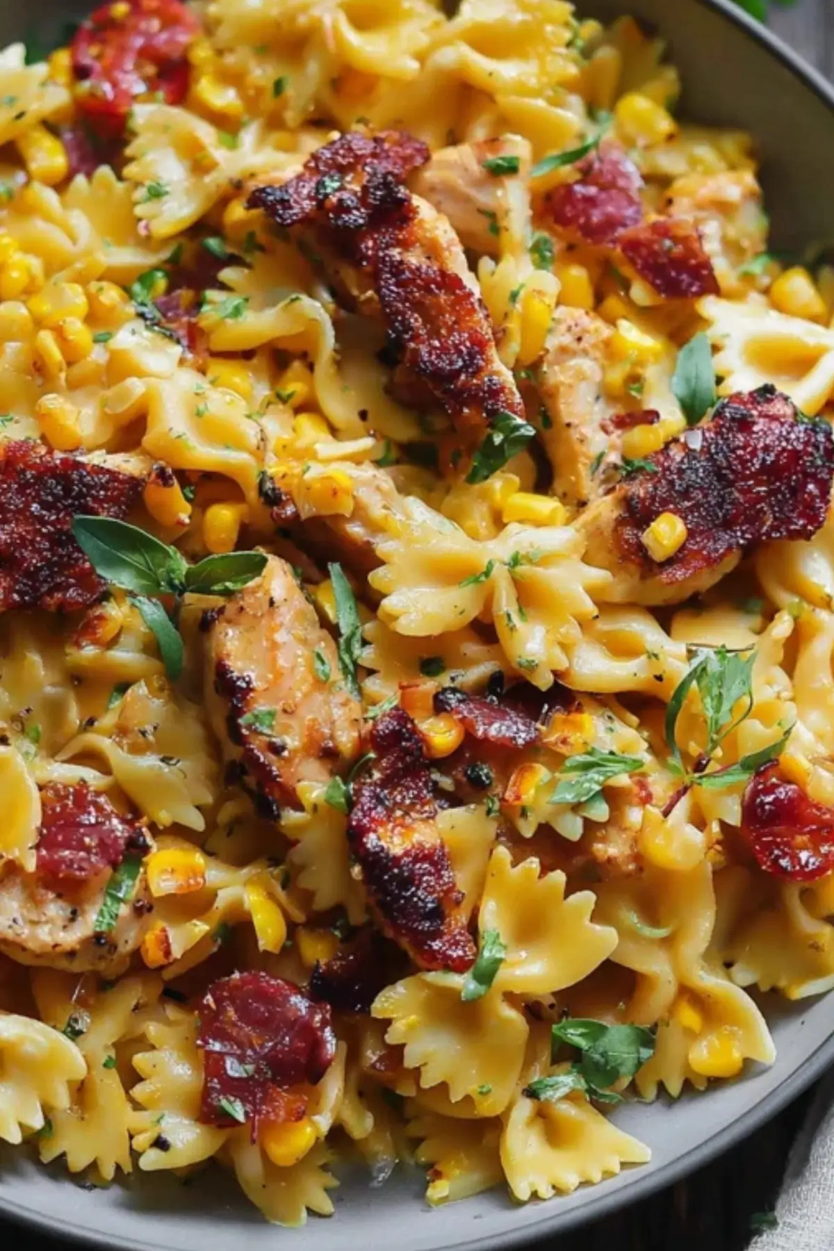 Chicken and Corn Pasta