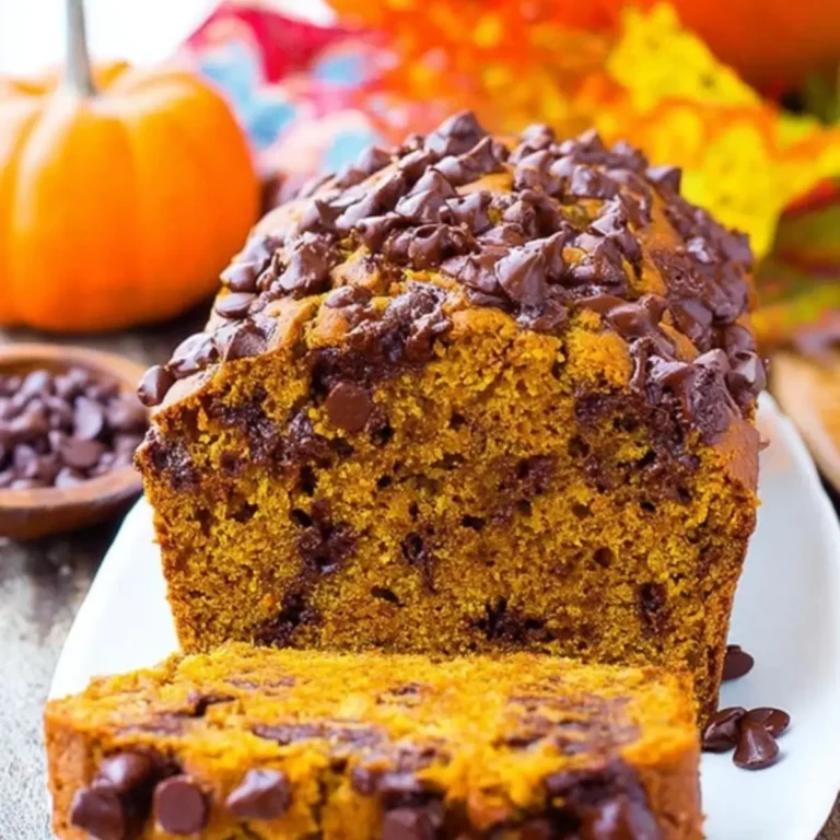 Chocolate Chip Pumpkin Bread