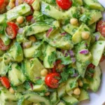 Cilantro Lime Cucumber Salad
