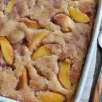 Cinnamon Sugar Nectarine Cobbler