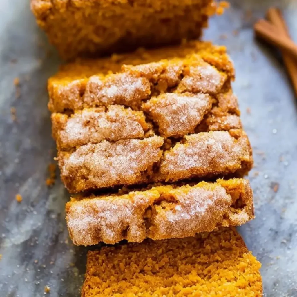 Cinnamon Sugar Pumpkin Bread