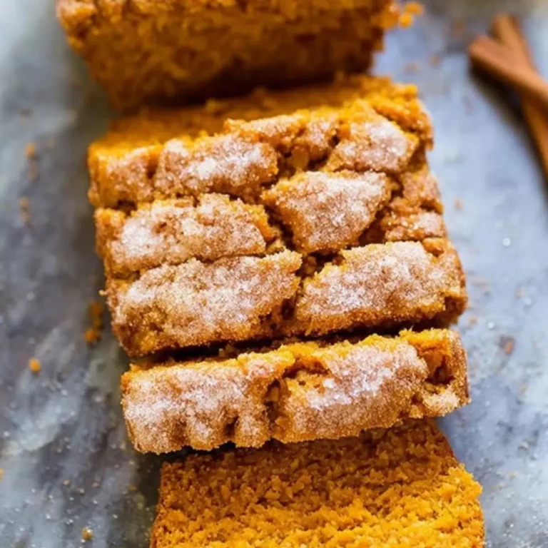 Cinnamon Sugar Pumpkin Bread