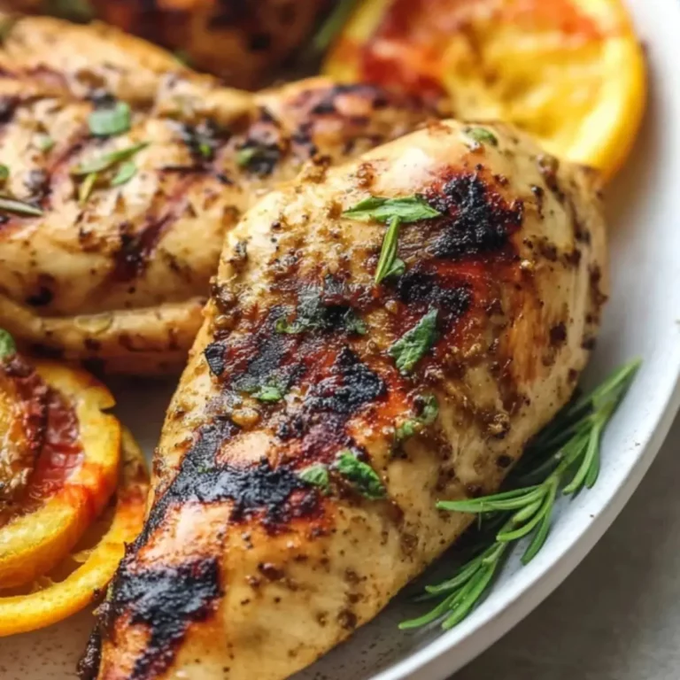 Citrus Dijon Grilled Chicken