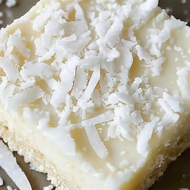 Coconut Lime Bars