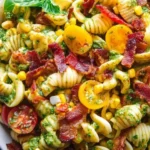 Corn Pasta Salad with Bacon