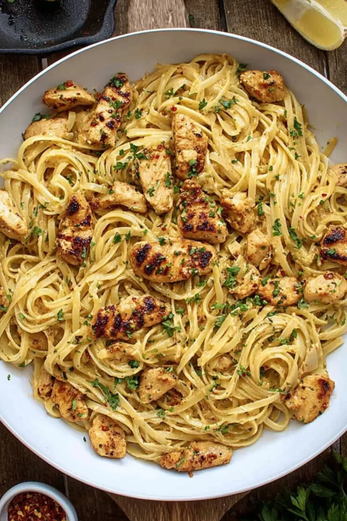 Cowboy Butter Chicken Linguine