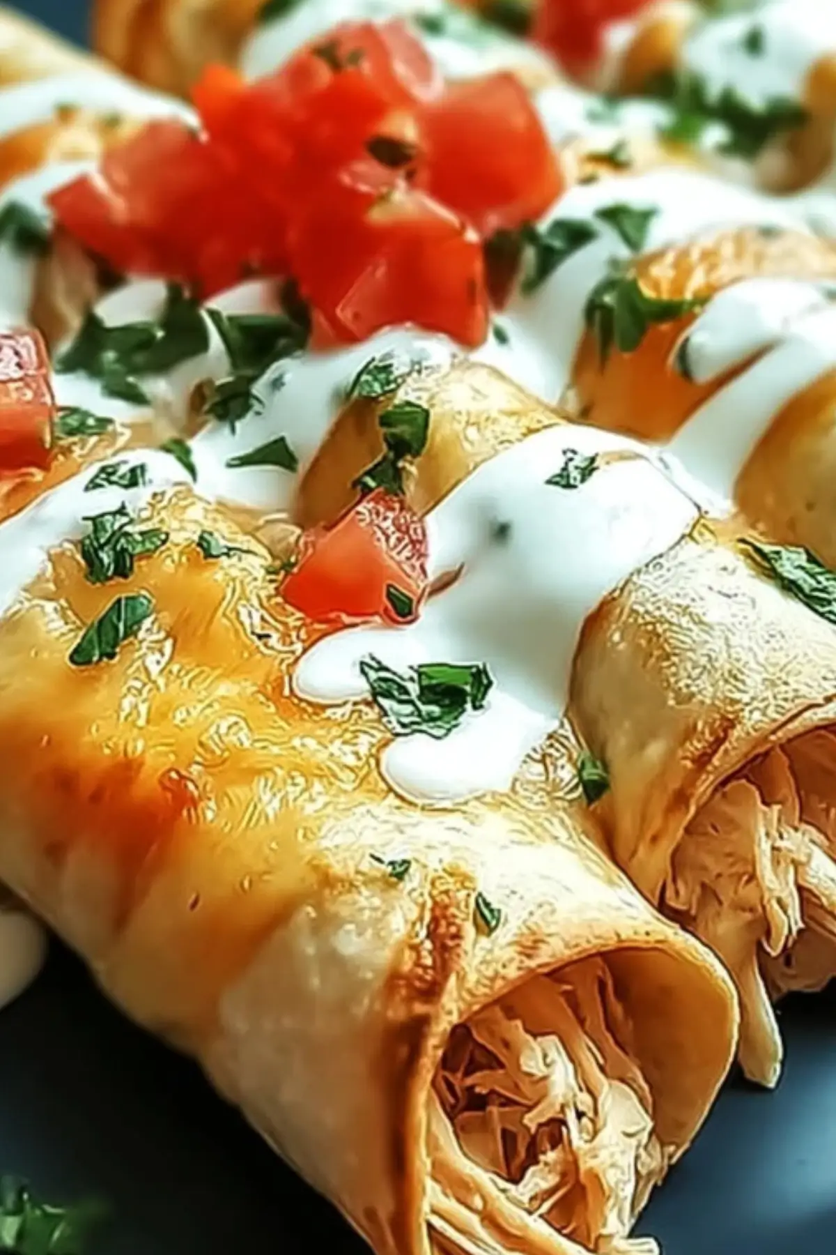 Cream Cheese Chicken Taquitos