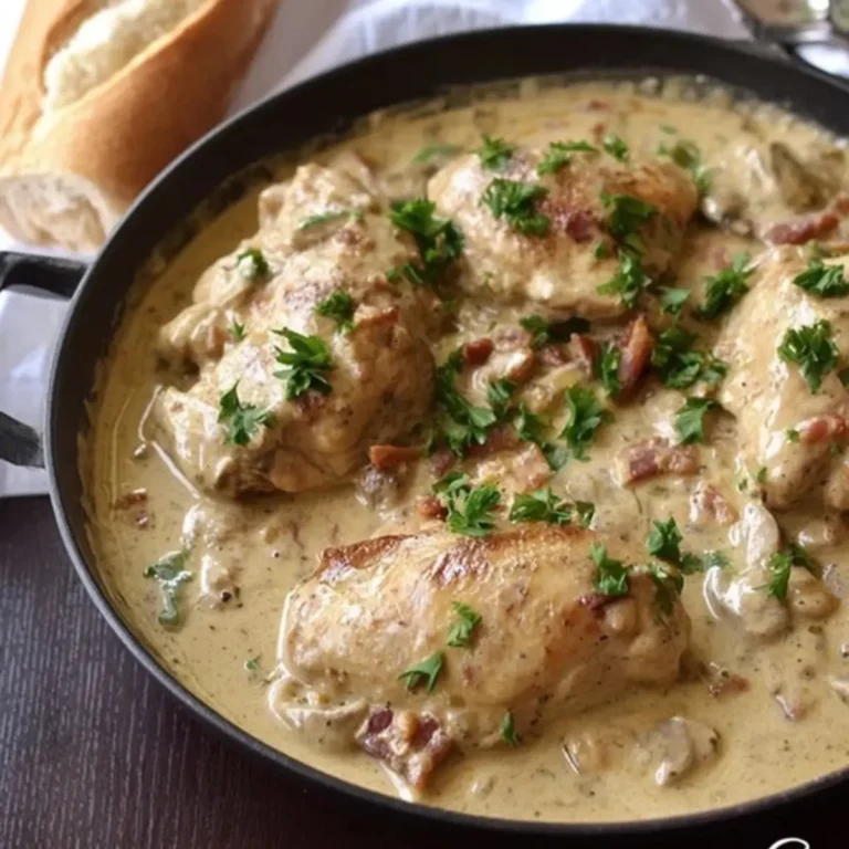 Creamy Coq Au Riesling