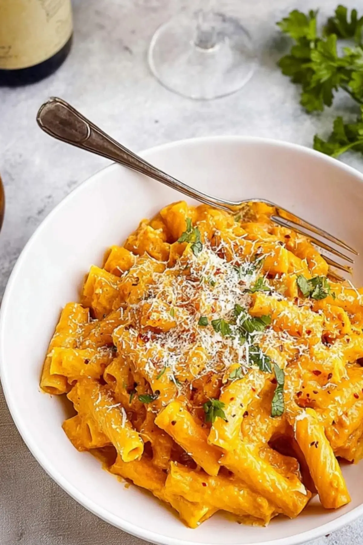 Creamy Pumpkin Pasta