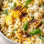 Creamy Street Corn Pasta Salad