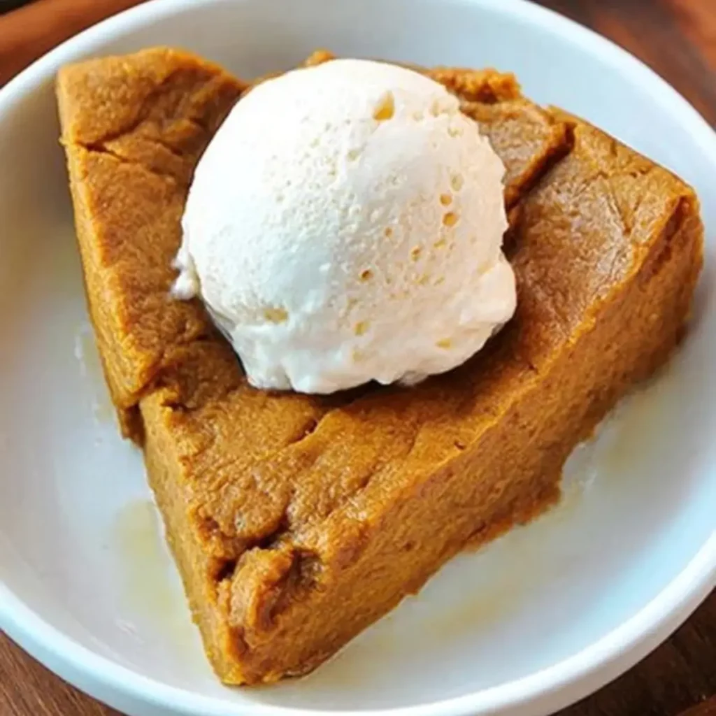 Crustless Pumpkin Pie