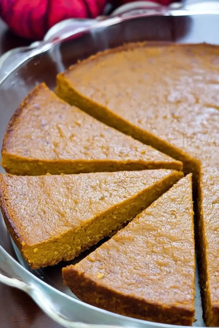 Crustless Pumpkin Pie