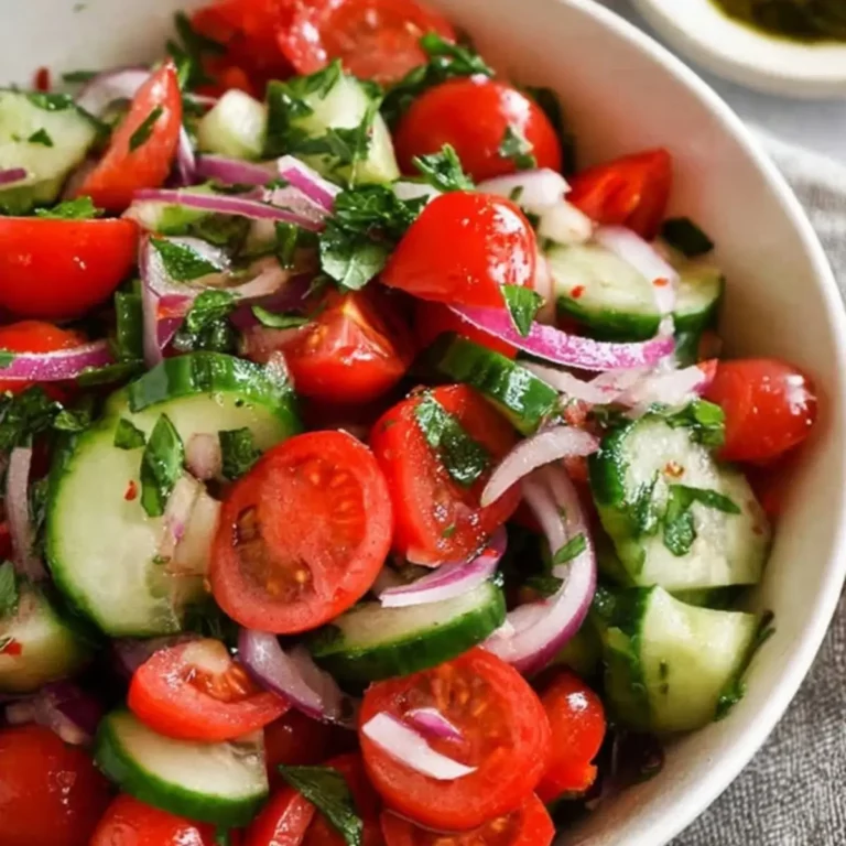 Cucumber Tomato Salad
