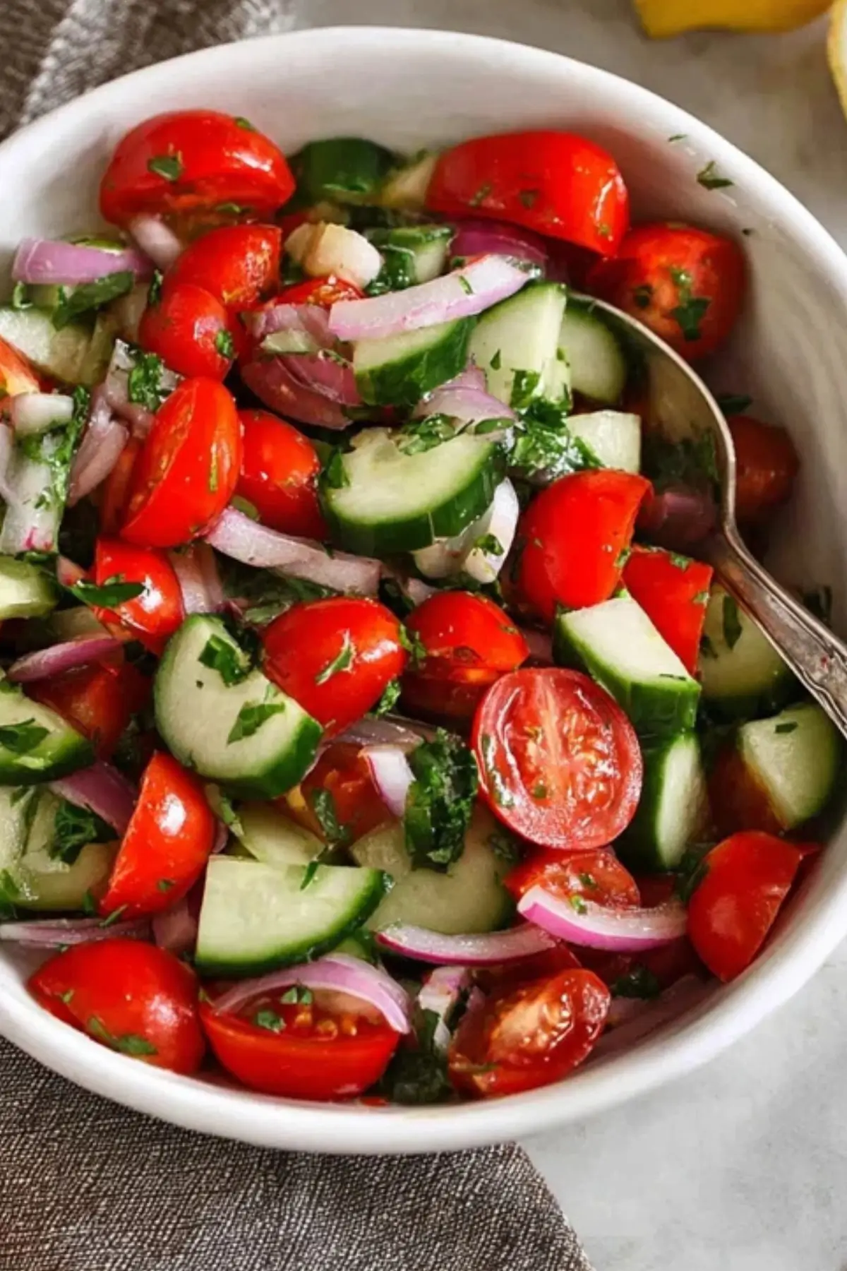 Cucumber Tomato Salad
